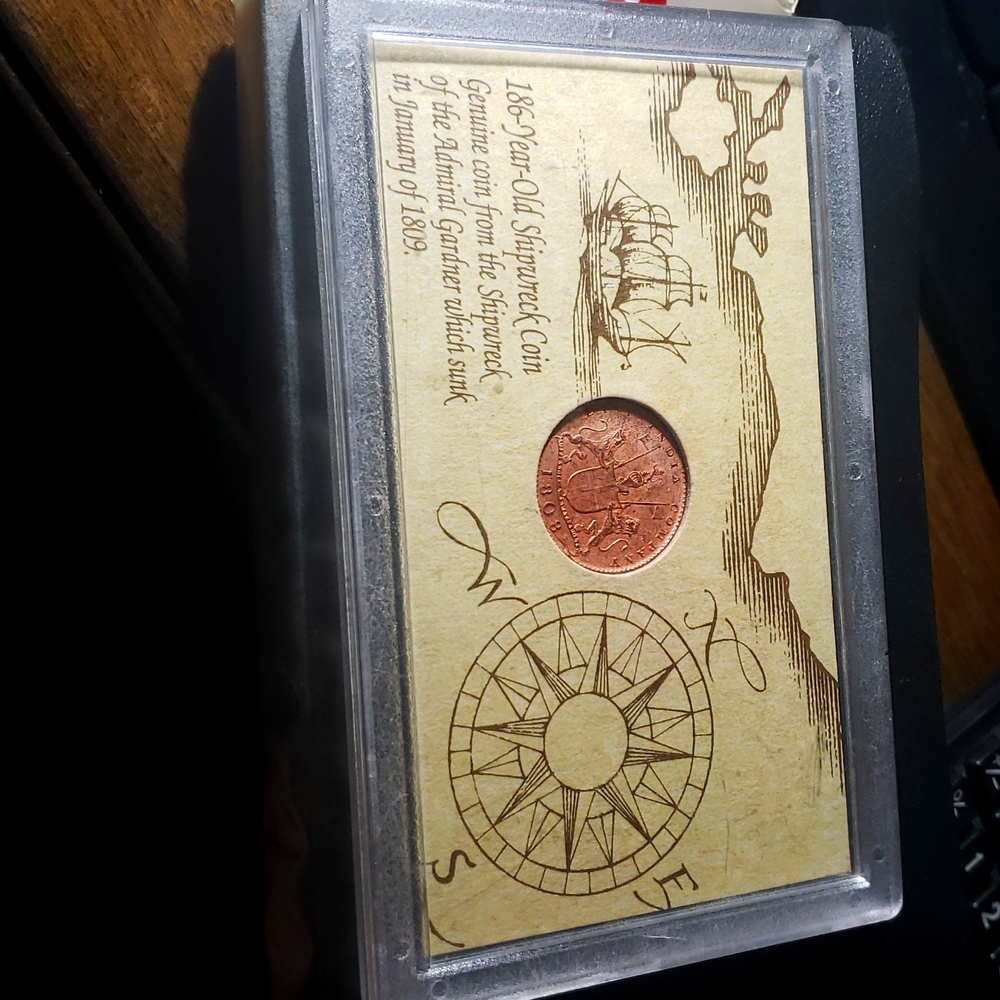 Shipwreck coin